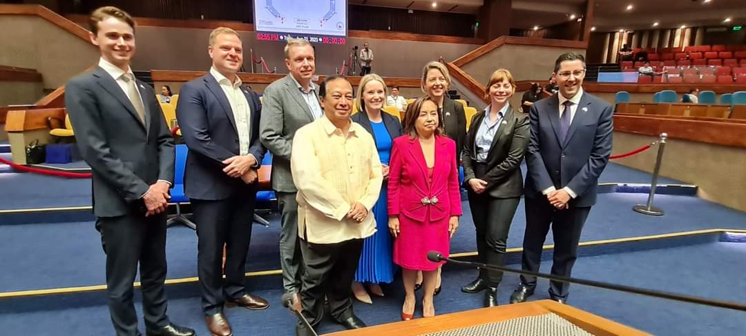 Arroyo Welcomes Australian Political Exchange Delegates in House of Representatives