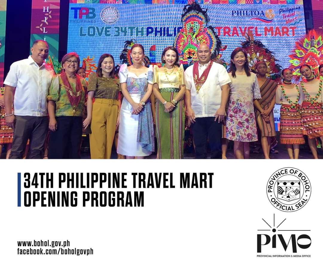Bohol Showcases Its Tourism Products at 34th Philippine Travel Mart